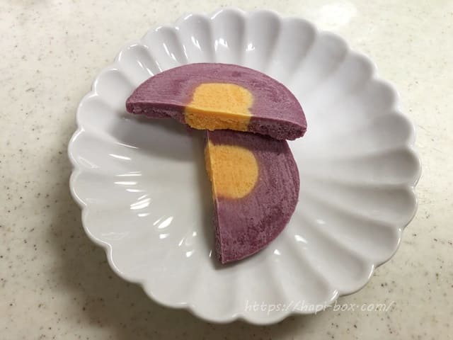 とろけるチョコクッキー紫芋＆かぼちゃハーフ